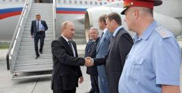 Путин прибыл с рабочей поездкой в Дальневосточный федеральный округ Пресс-служба Правительства РФ