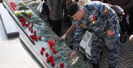 Память павших бойцов МВД почтили во Владивостоке Пресс-служба УВМД по ПК