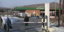Скромный облик пункта пропуска в Пограничном  Ольга Кускова