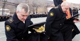 Ритуал коленопреклонения Пресс-служба ВВО
