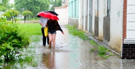 Улицы Арсеньева затоплены из-за проливных дождей Мажуга Анна, PrimaMedia