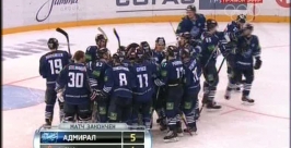 Игра завершилась победой Адмирала Фото с трансляции матча