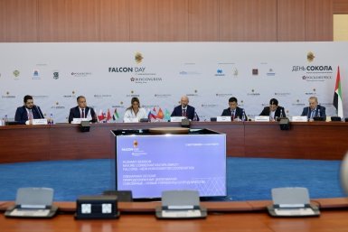 Форум &quotДень Сокола&quot открылся в первый день ВЭФ Пресс-служба &quotГМК Норильский никель&quot