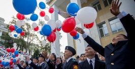 Запуск воздушных шаров  Антон Балашов, РИА PrimaMedia