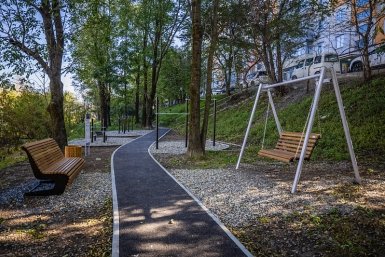 Дороги, площадки и зоны отдыха обновили во дворах Владивостока пресс-служба администрации г. Владивостока