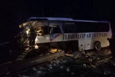 Авария в Хасанском районе Пресс-служба администрации Хасанского района