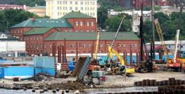 Строительство гостиницы на Корабельной Набережной Владивостока Юрий Евдан