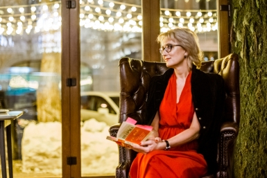 Елена Новгородова на съемках для проекта "Книга моей жизни" Мария Бородина, РИА PrimaMedia