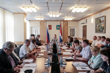 Заседание рабочей группы пресс-служба администрации Приморского края