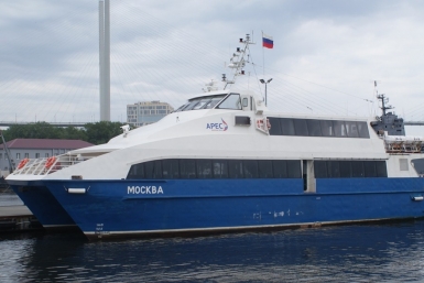 Катамаран &quotМосква&quot Пушкина Юлия, РИА PrimaMedia